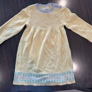 Baby Boden sweater dress. Good used condition. No holes or stains